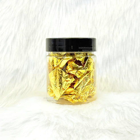 Golden Crushed Foil